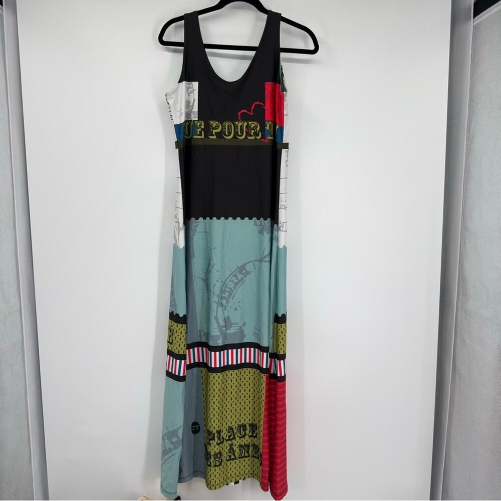 Volt Design Maxi Reversible Dress Size Volt 3 M/L - Picture 2 of 13